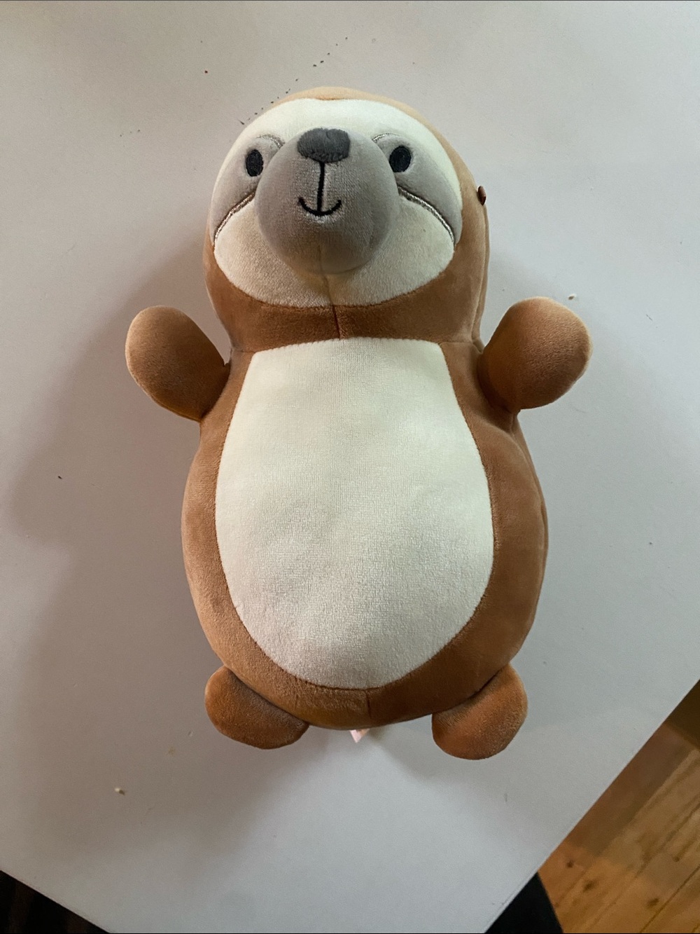 Squishmallows-Cute Plush Sloth Stuffed Animal - Brown & Cream